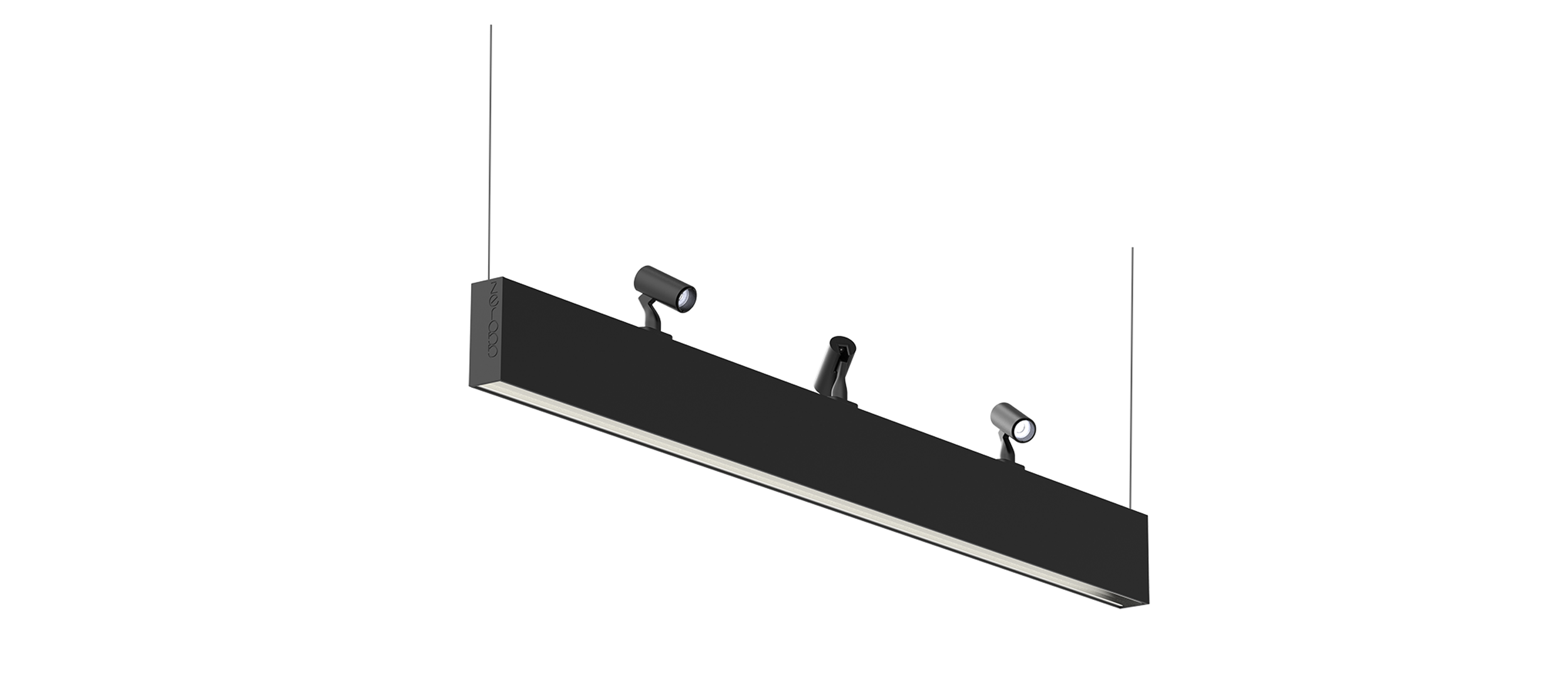 Microdrywall Infinity Suspension with Low Contrast optic and Micro25 spotlights